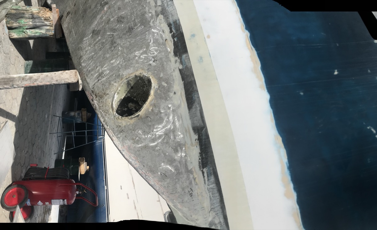 Trabajo de pintura naval terminado — Obra Viva Buenos Aires