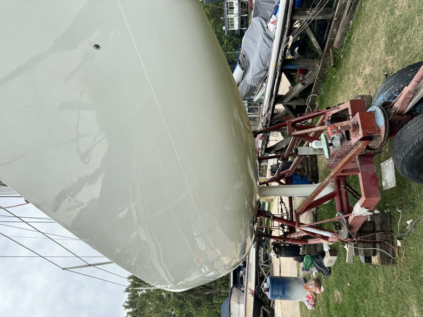 Casco terminado impecable